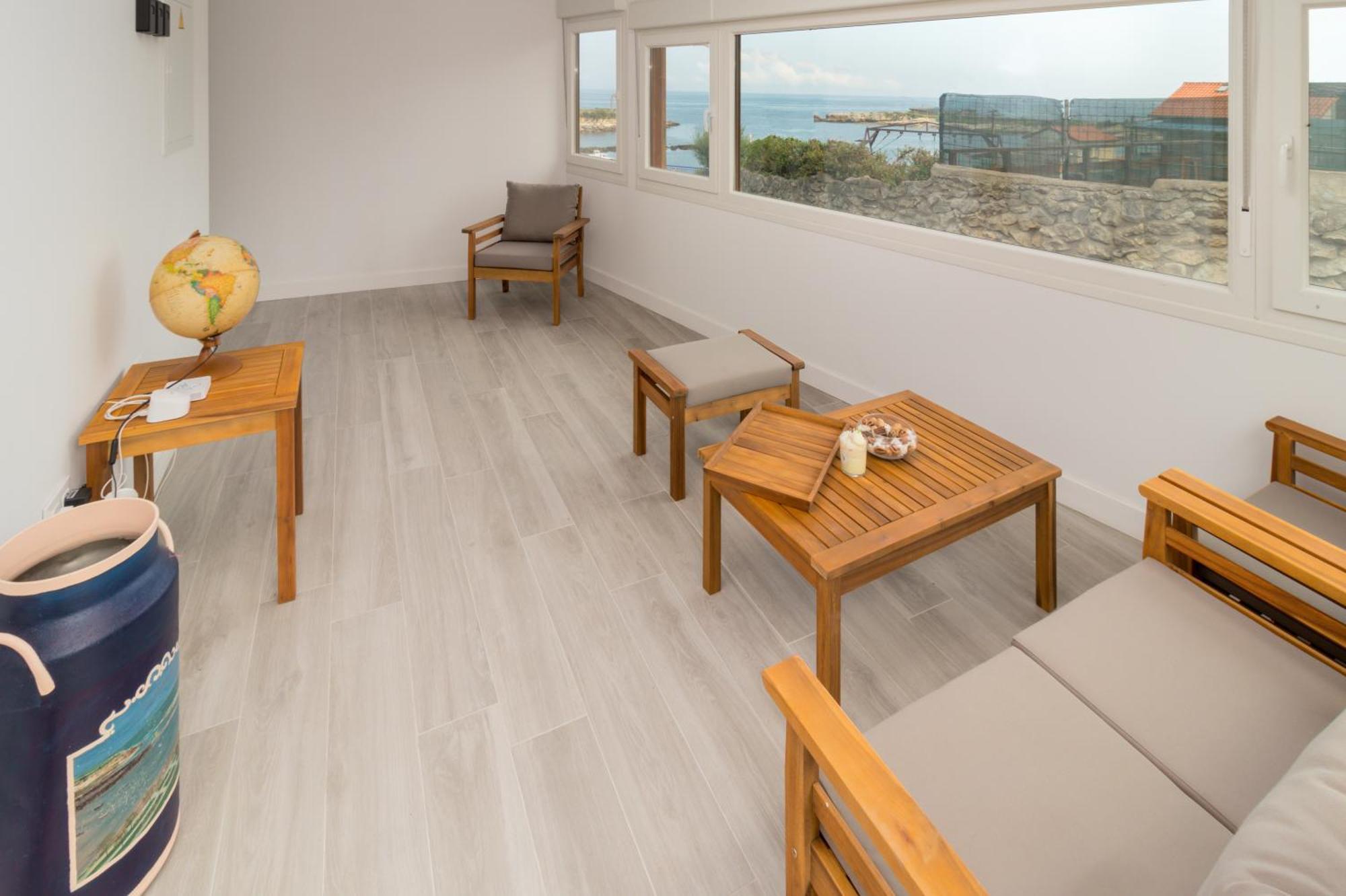 Coqueto Apartamento Con Vistas Espectaculares Santander Exteriör bild